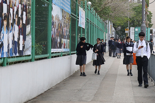 香港中学校长会建议把握人口下降契，扭转过度挤迫学习环境