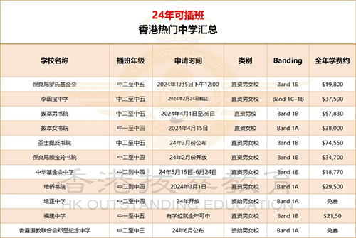 香港中学|香港英文中学|香港教育|港宝降级插班|香港插班|香港小学|降级|内地港宝