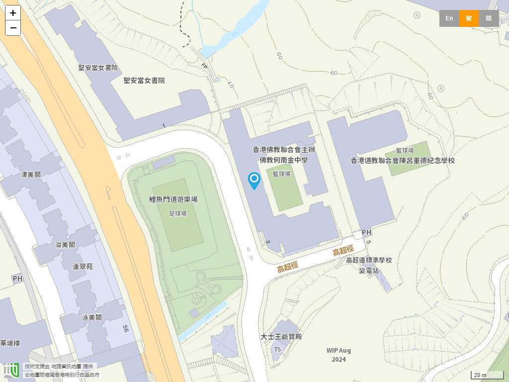 佛教何南金中学位置