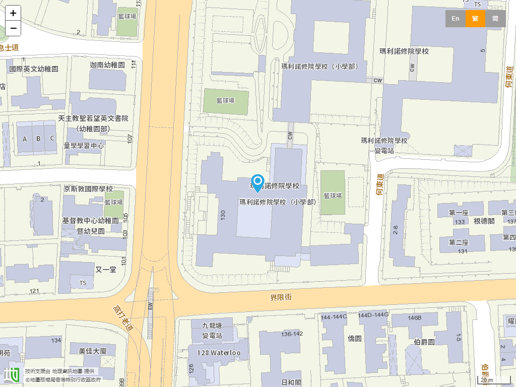 玛利诺修院学校(小学部)位置