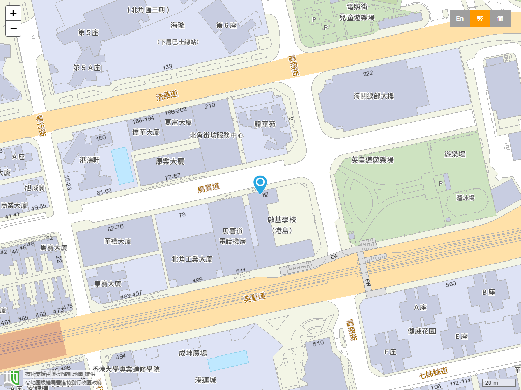 启基学校(港岛)位置