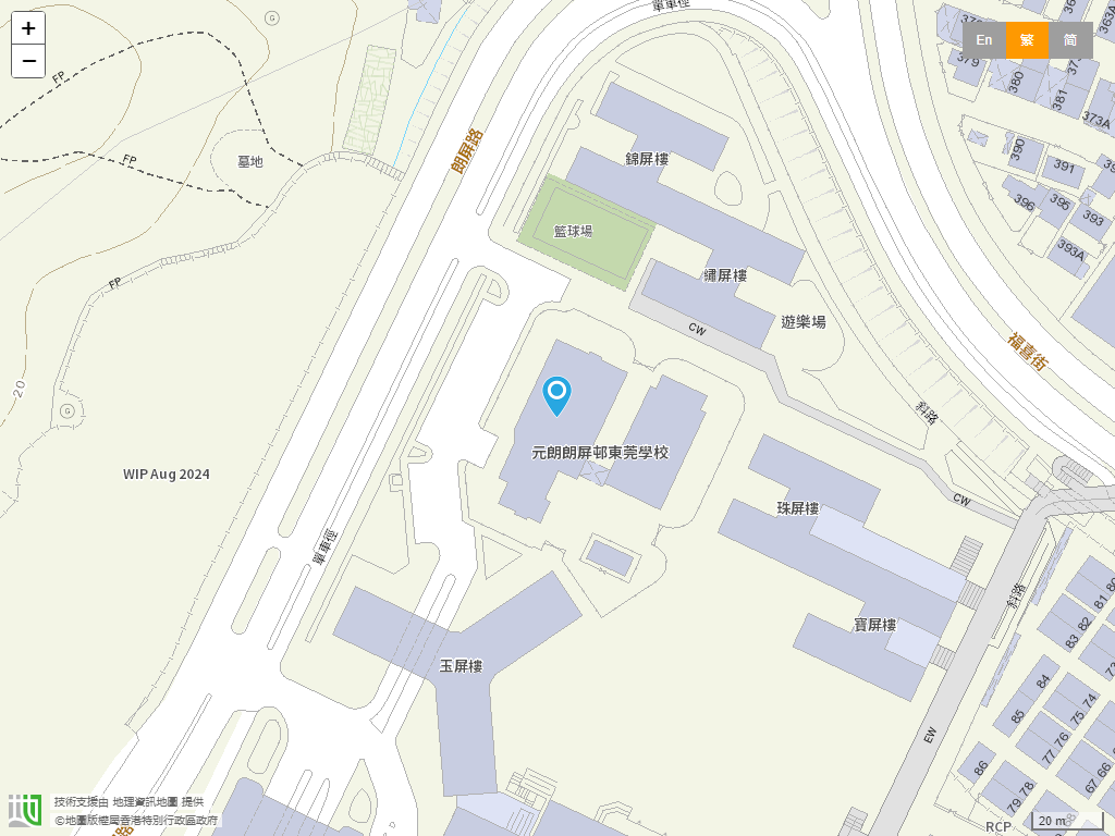 元朗朗屏邨东莞学校位置