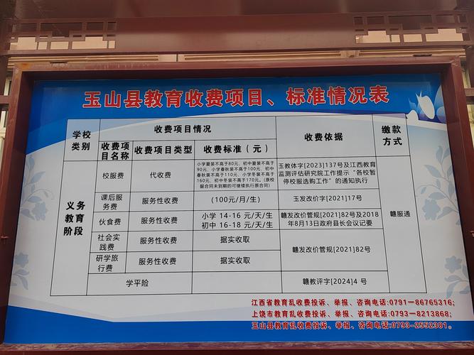 中华基督教青年会中学收费