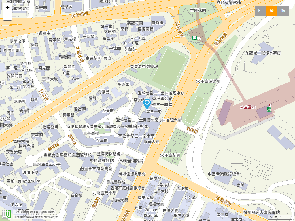 圣公会圣三一堂曾肇添幼稚园位置