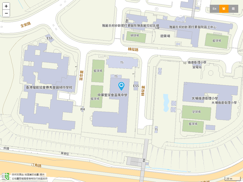 中华圣洁会灵风中学位置
