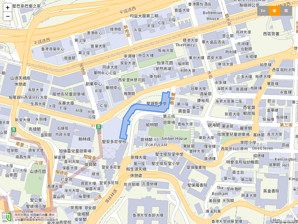 圣类斯中学(小学部)位置