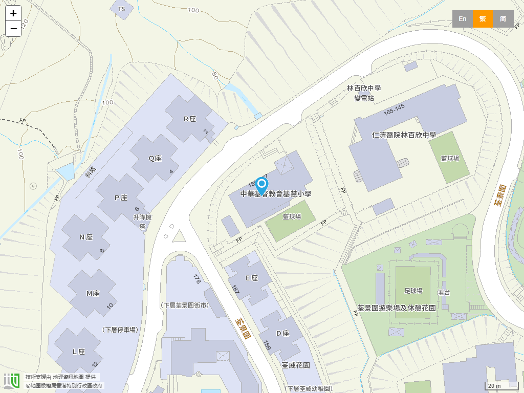 中华基督教会基慧小学位置