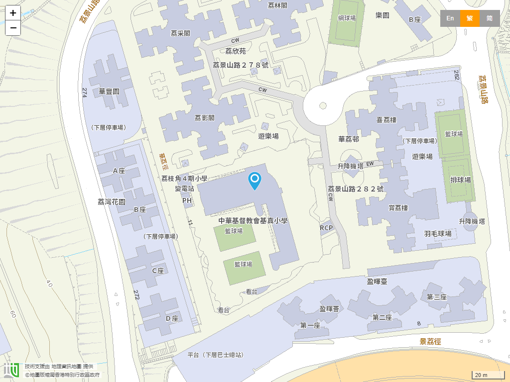 中华基督教会基真小学位置
