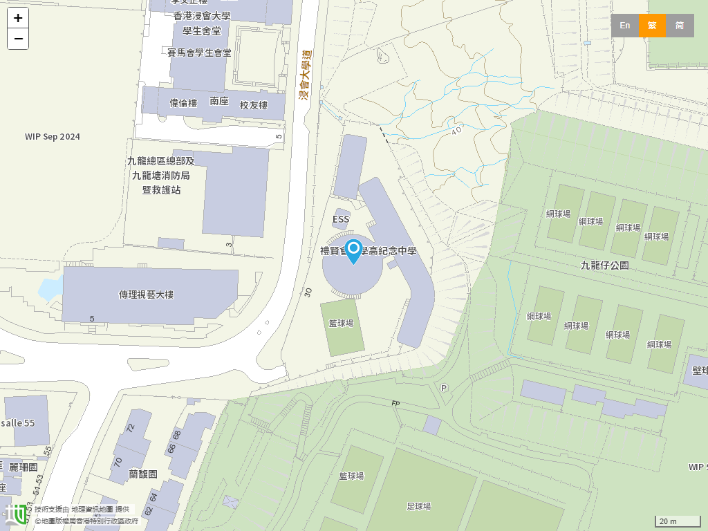 礼贤会彭学高纪念中学位置