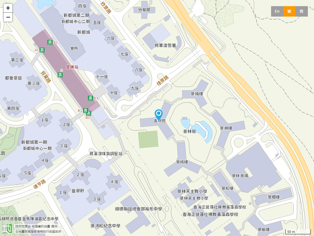 东华三院力勤幼稚园位置