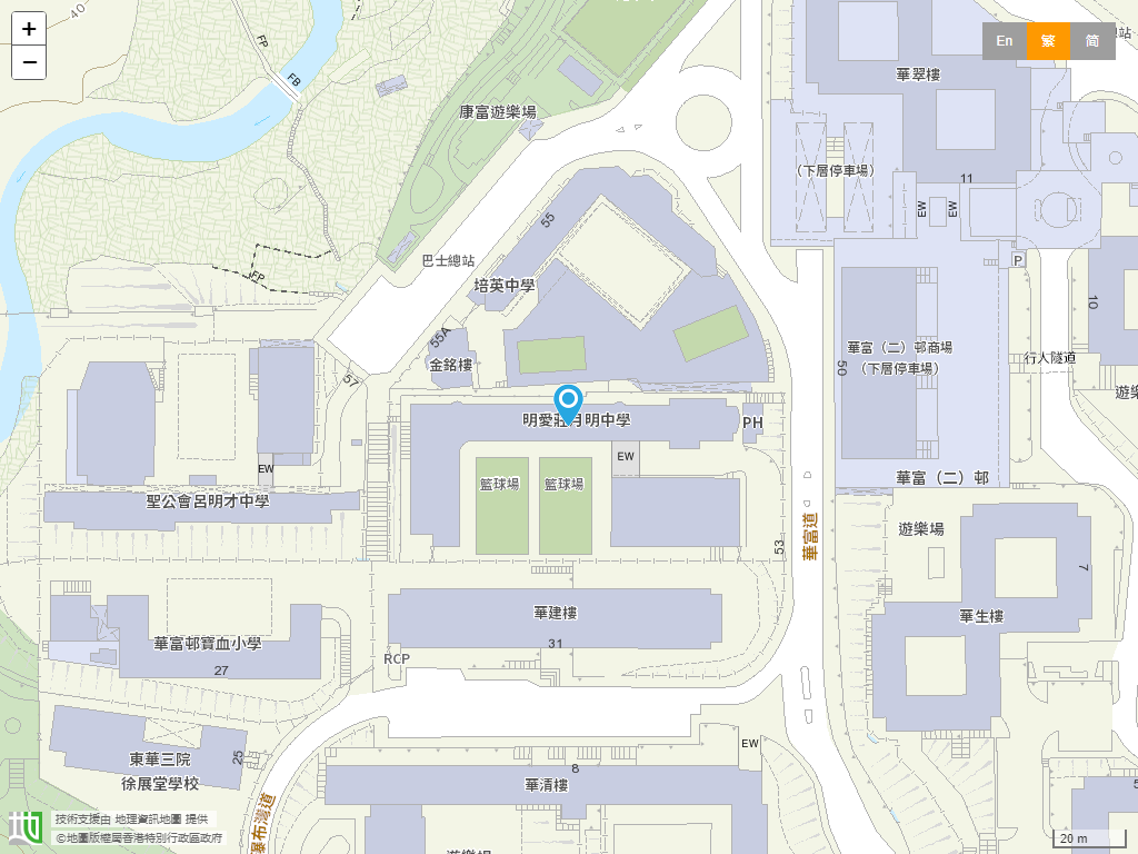 明爱庄月明中学位置