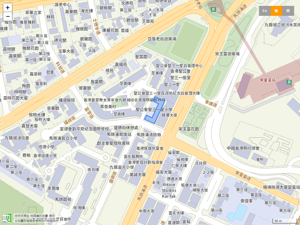 圣三一堂小学位置