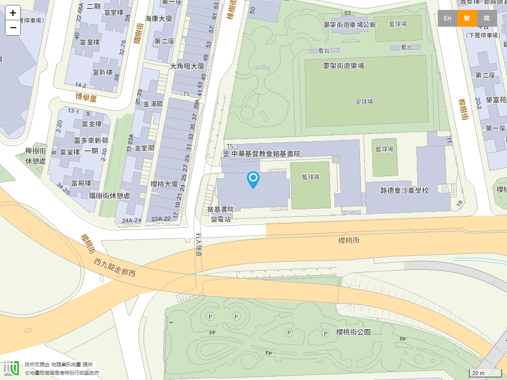 中华基督教会铭基书院位置