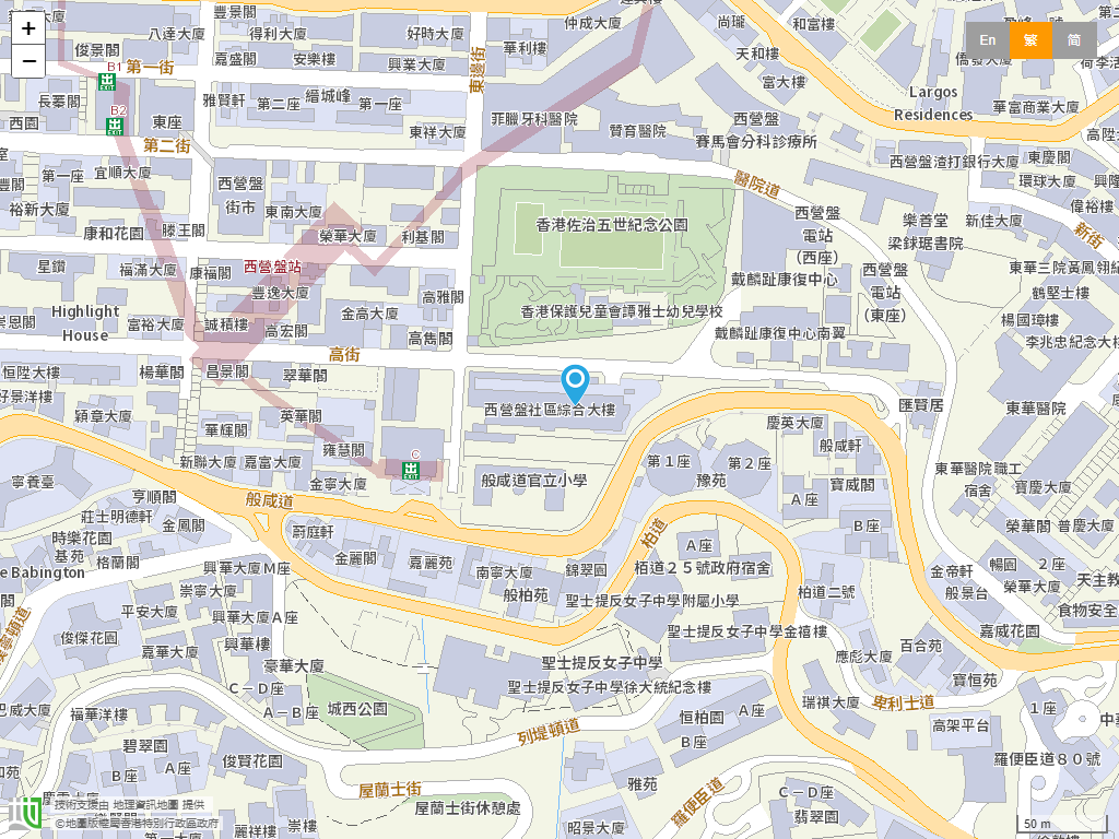 基督教香港信义会基恩幼儿学校位置