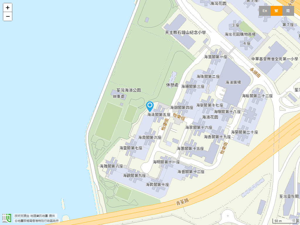 迦南幼稚园(海滨花园)位置