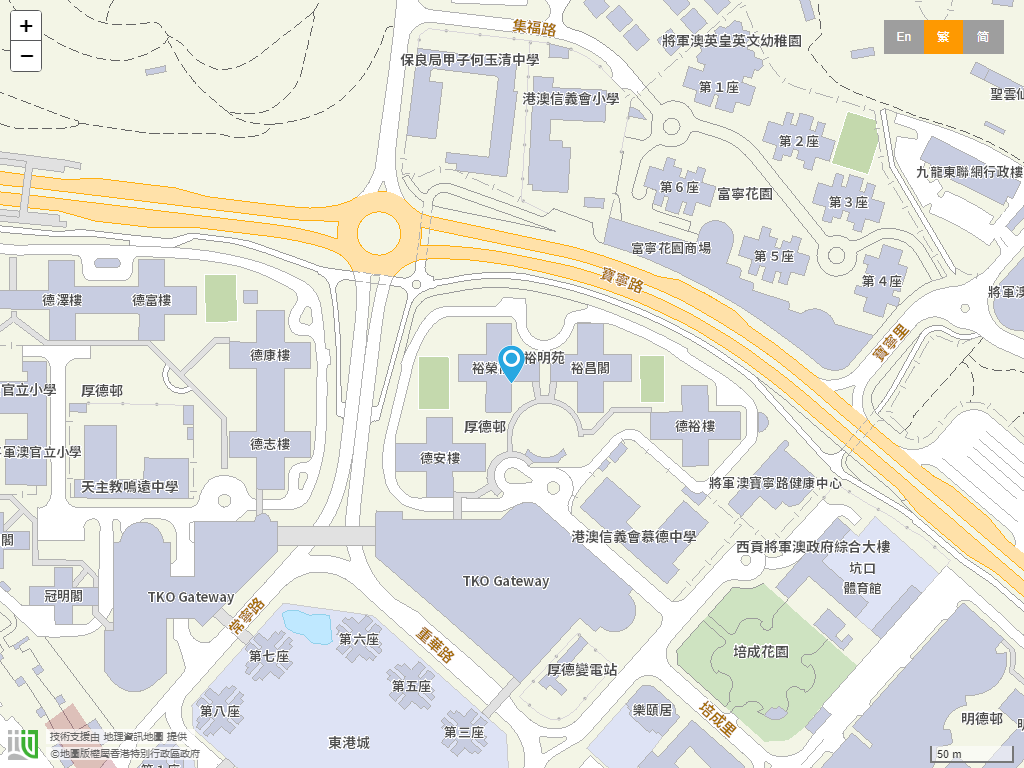 基督教宣道会香港区联会将军澳宣道幼稚园位置