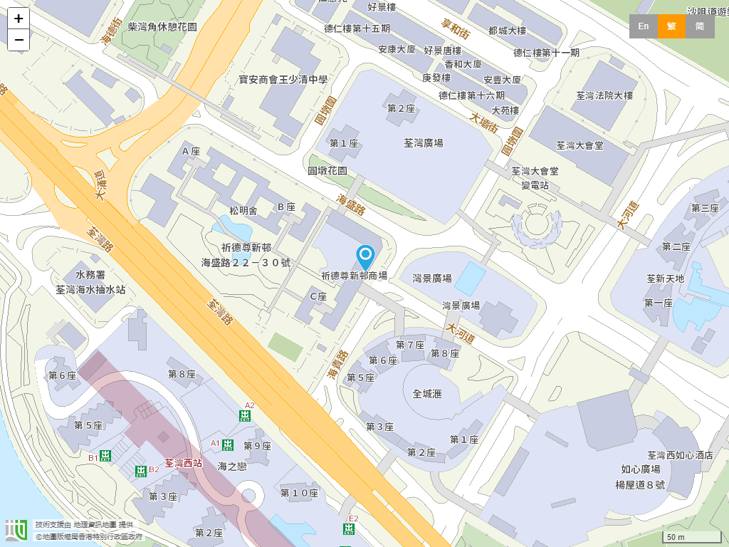 迦南幼稚园(荃湾)位置