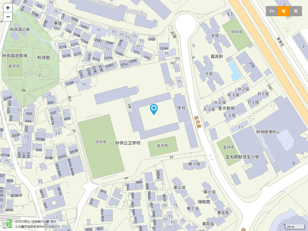 粉岭公立学校位置