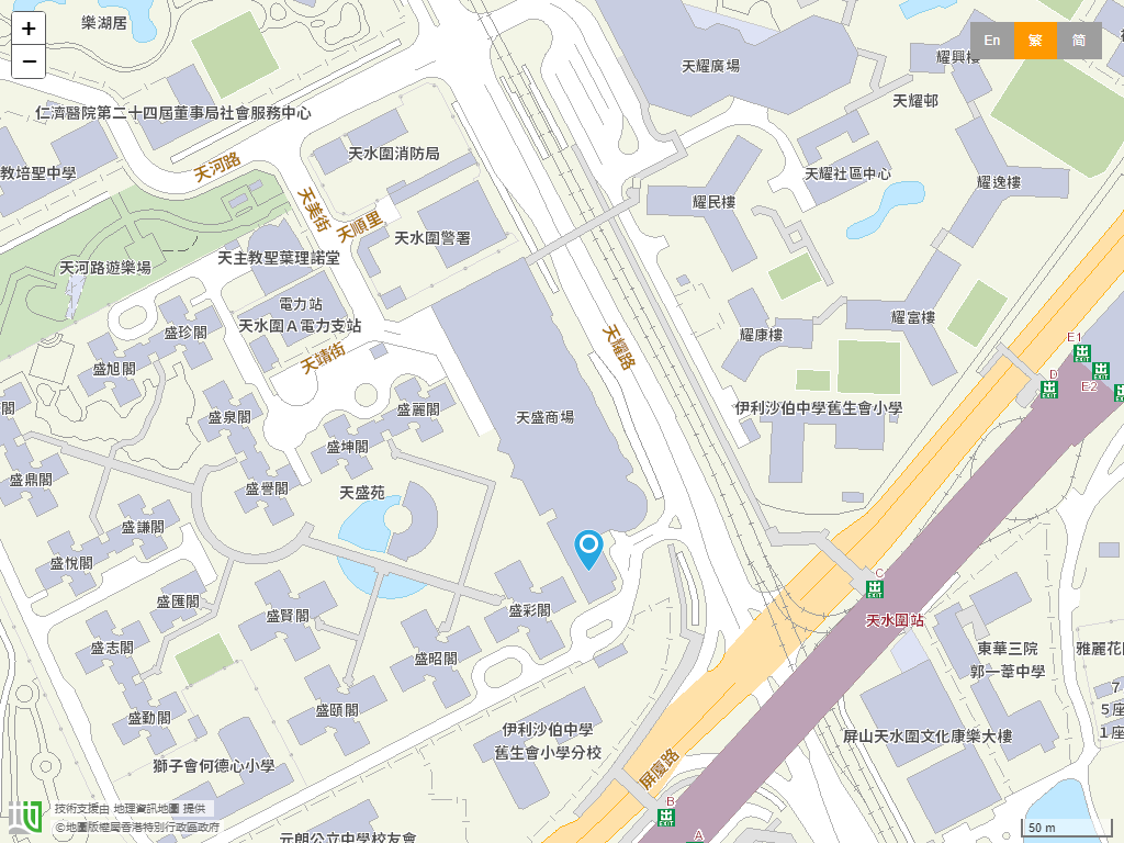 基督教圣约教会小天使(天盛)幼稚园位置