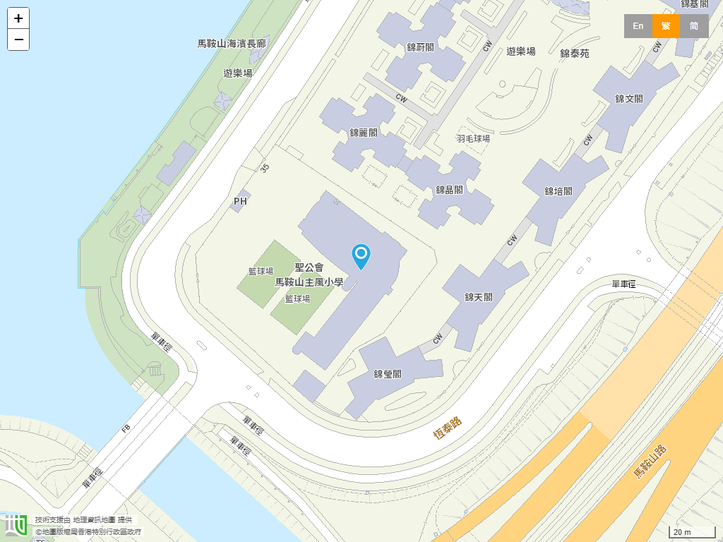 圣公会马鞍山主风小学位置