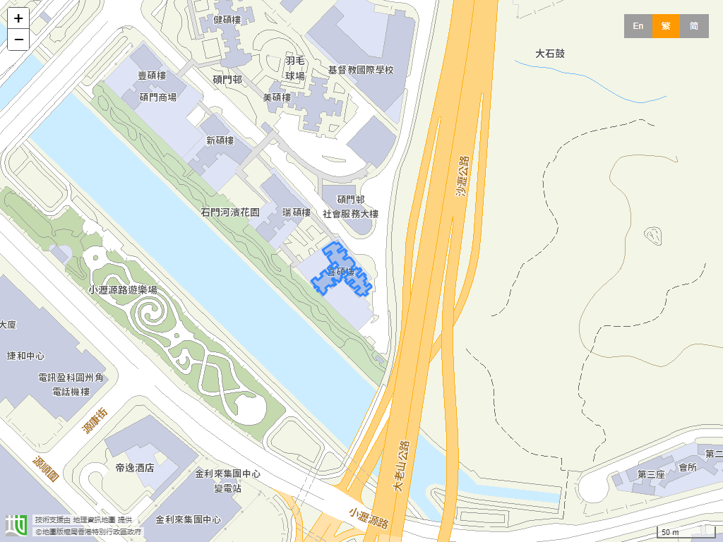 香港基督教服务处隽乐幼稚园(沙田)位置