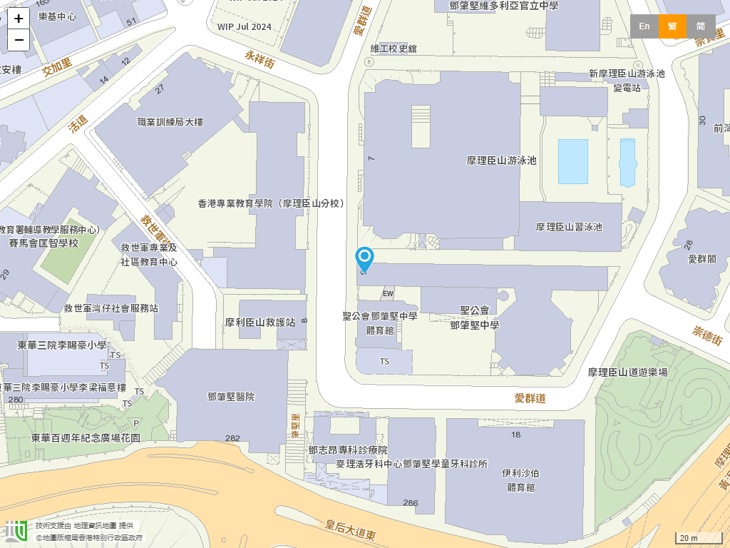 圣公会邓肇坚中学位置