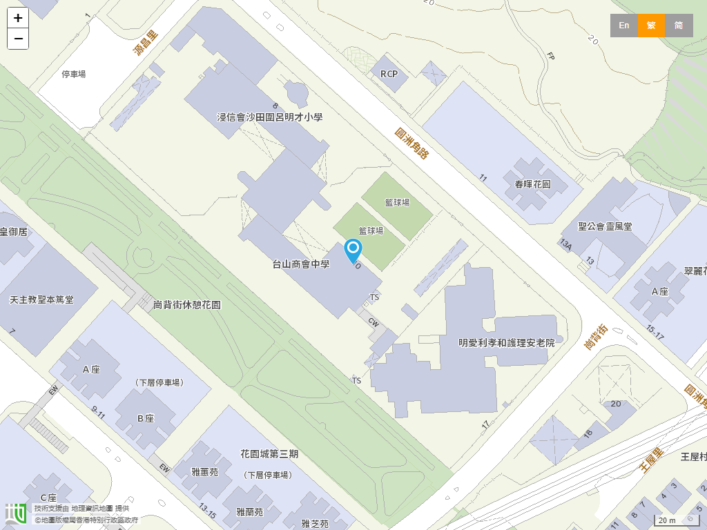台山商会中学位置