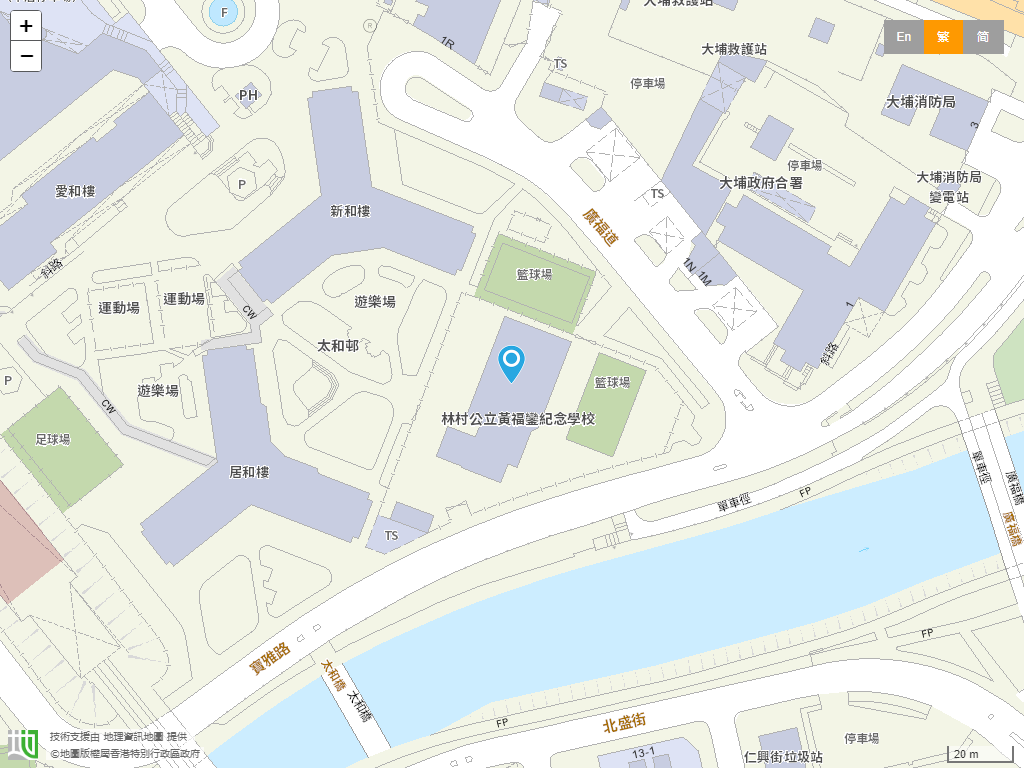 林村公立黄福銮纪念学校位置