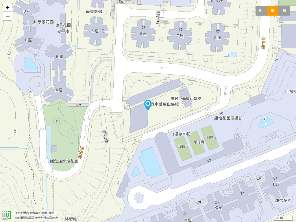 佛教中华康山学校位置