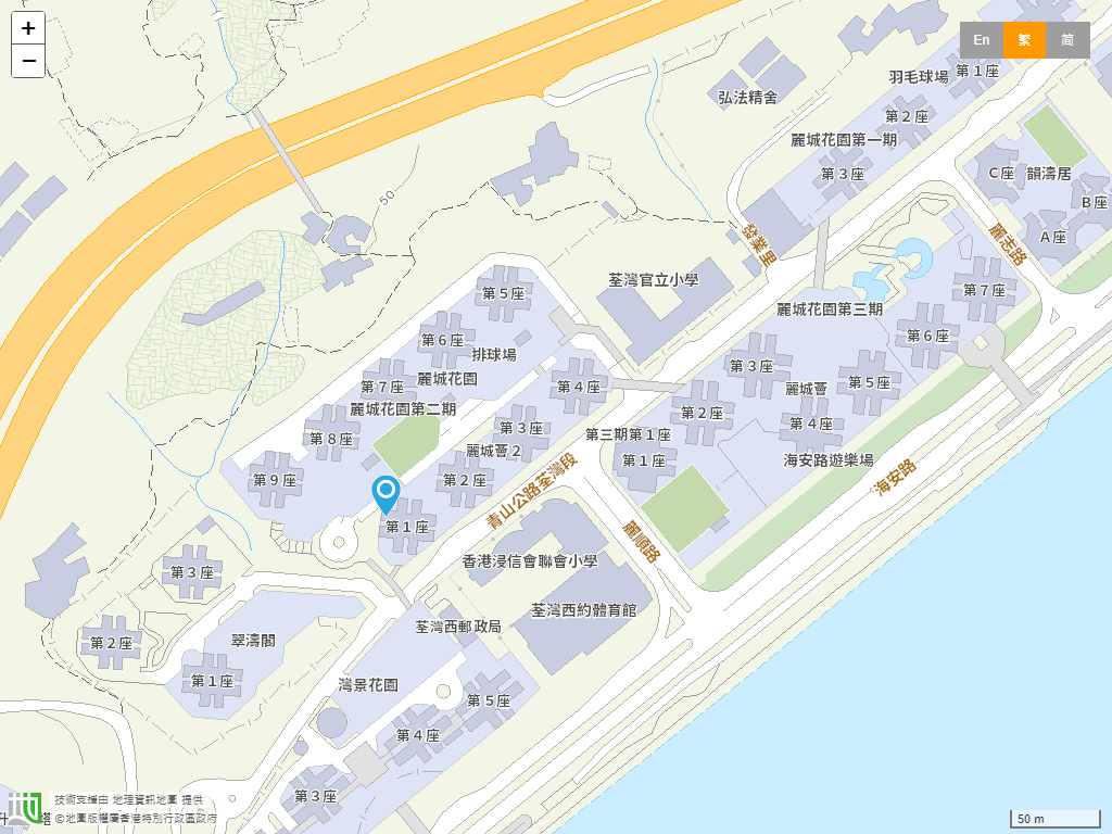 圣文嘉幼稚园(荃湾)位置
