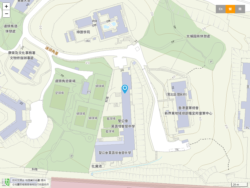 圣公会莫寿增会督中学位置