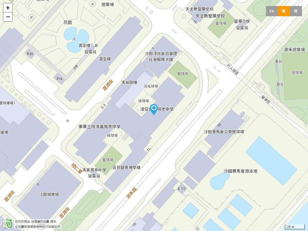 浸信会吕明才中学位置