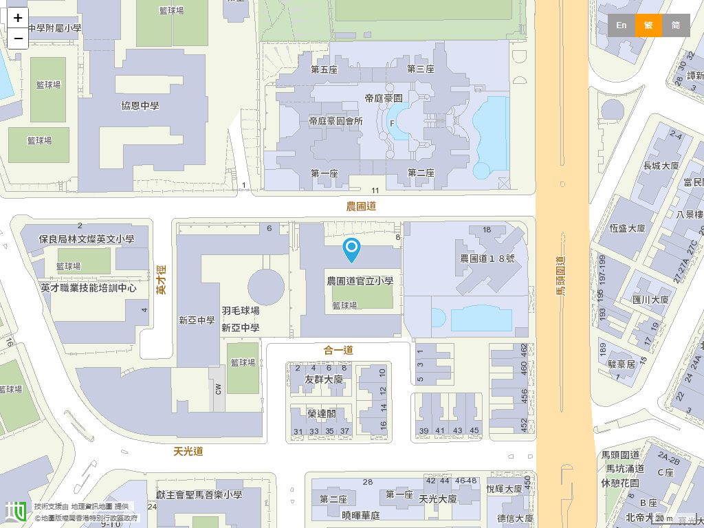 农圃道官立小学位置