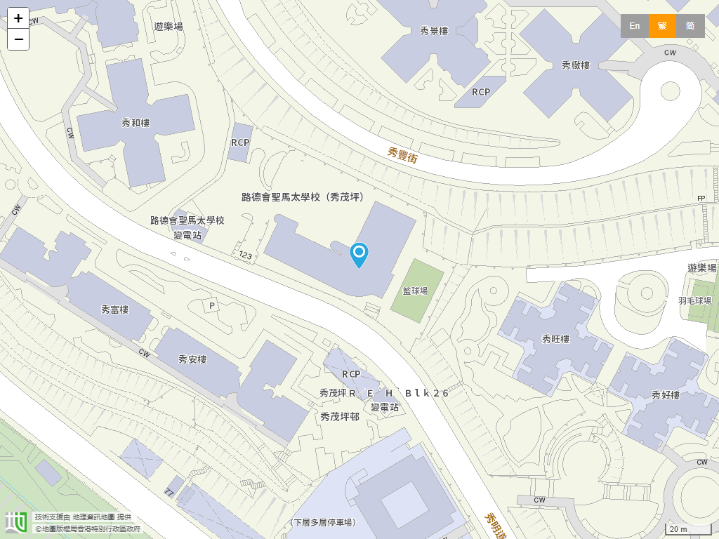路德会圣马太学校(秀茂坪)位置