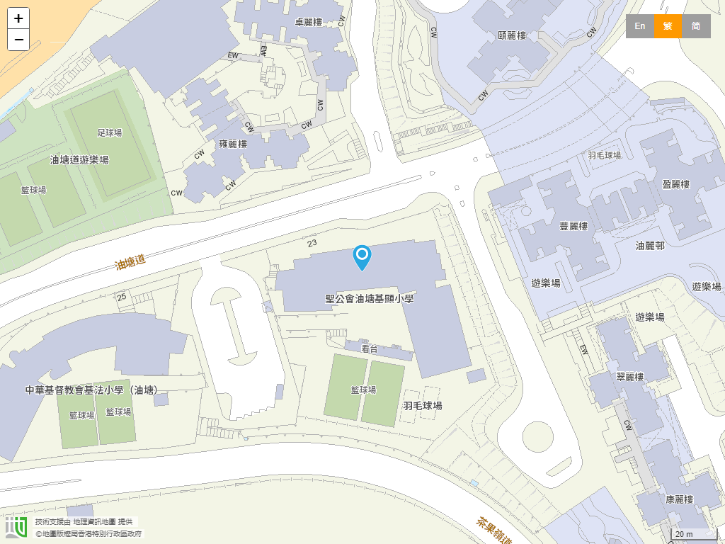 圣公会油塘基显小学位置