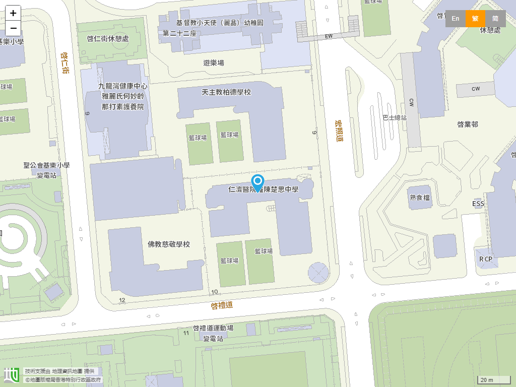 仁济医院罗陈楚思中学位置