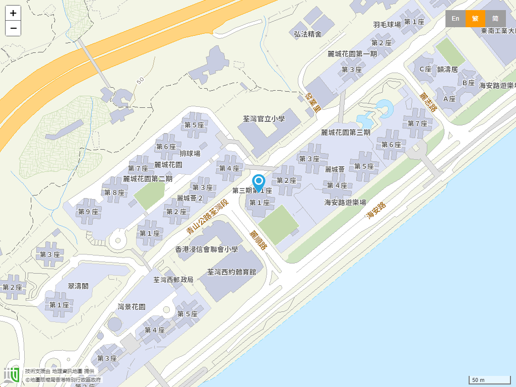 圣安多尼中英文幼稚园(丽城花园)位置