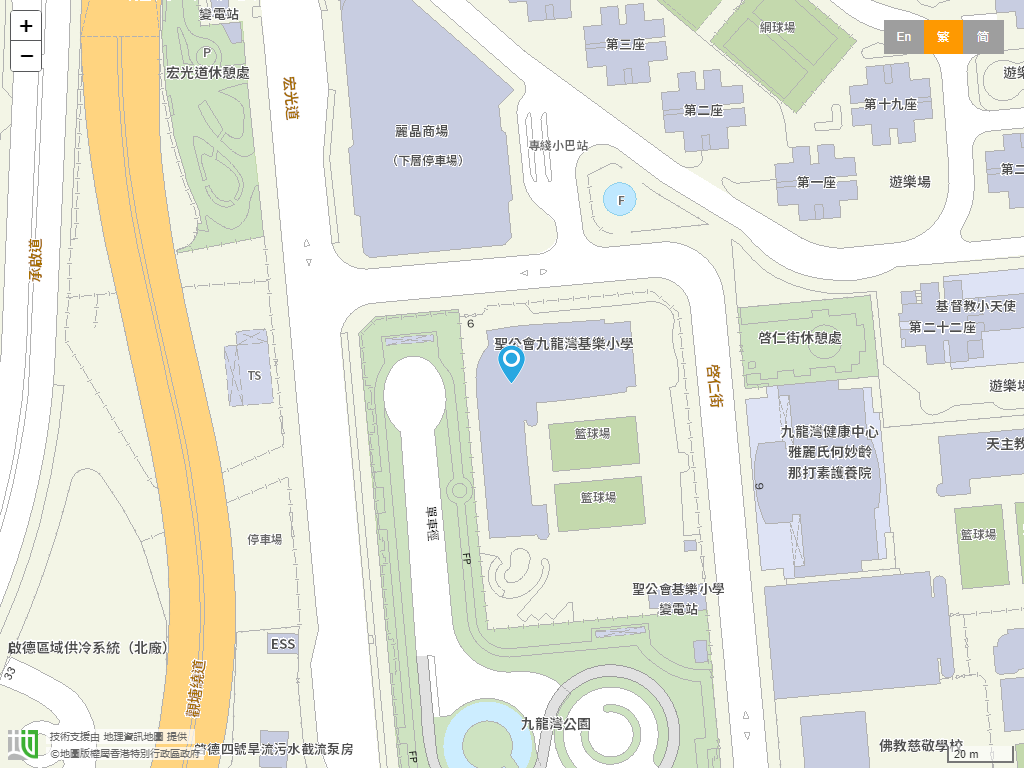 圣公会九龙湾基乐小学位置