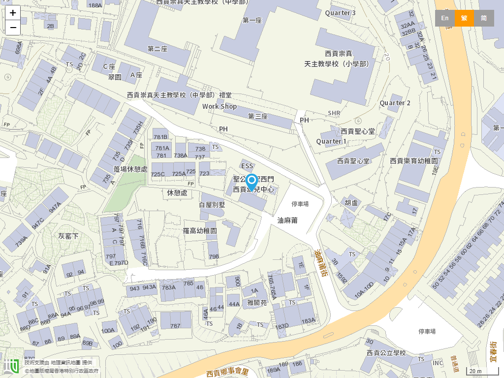 香港圣公会圣西门西贡幼儿学校位置