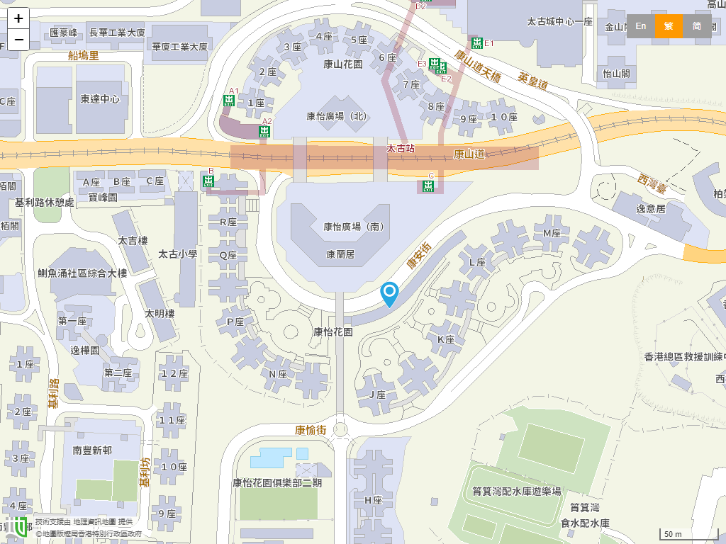 维多利亚幼儿园暨幼稚园(中康怡)位置