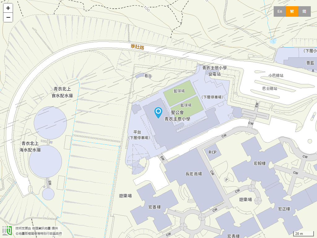 圣公会青衣主恩小学位置