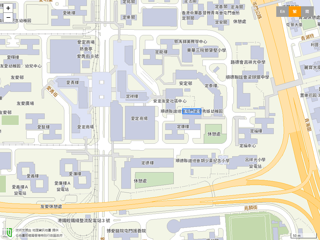 顺德联谊总会屯门梁李秀娱幼稚园位置