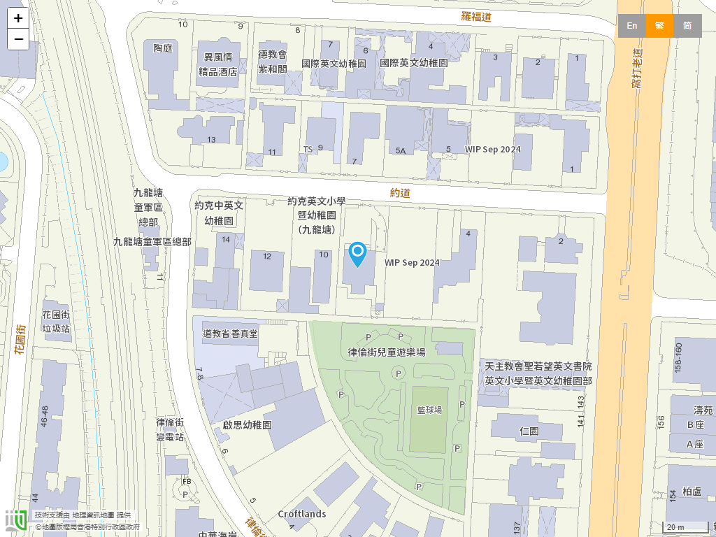 约克英文小学暨幼稚园(九龙塘)位置