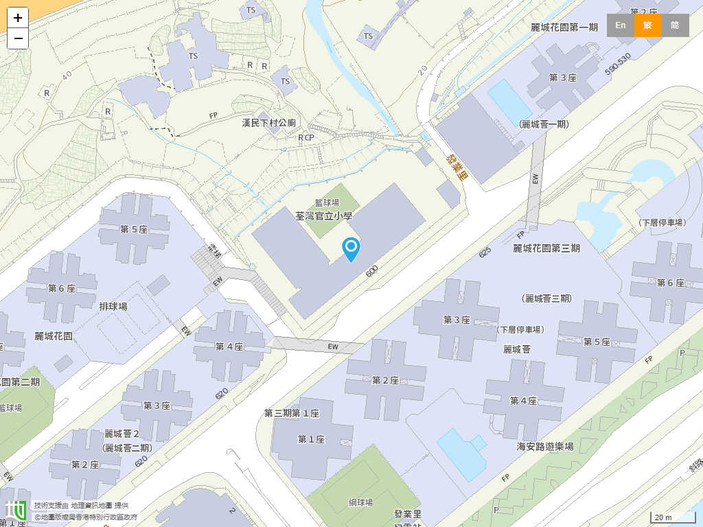 荃湾官立小学位置