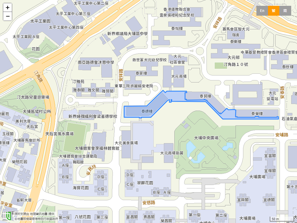 东华三院洪王家琪幼稚园位置