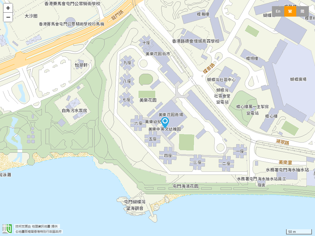 美乐幼儿园(美乐花园校)位置