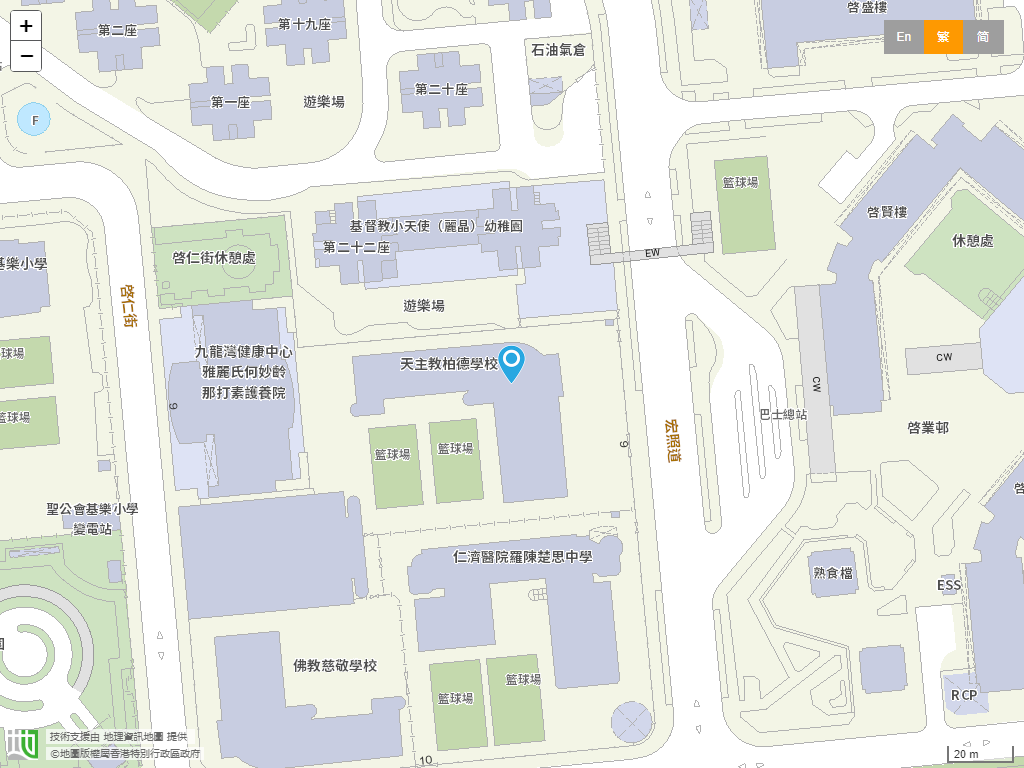天主教柏德学校位置