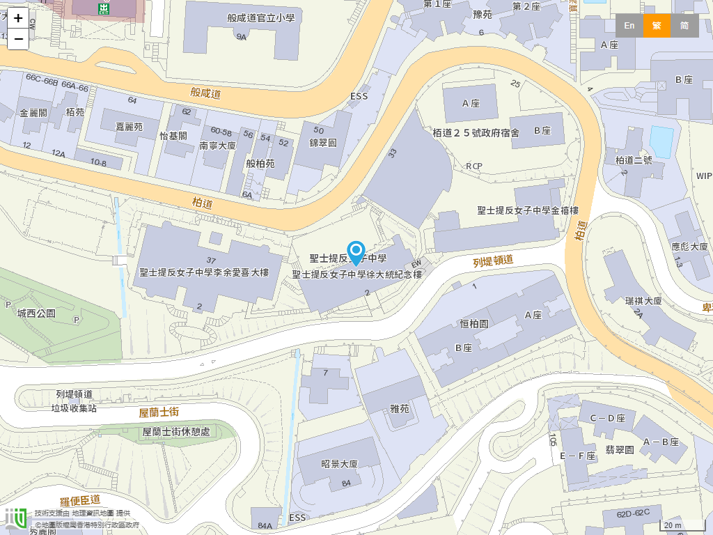 圣士提反女子中学位置