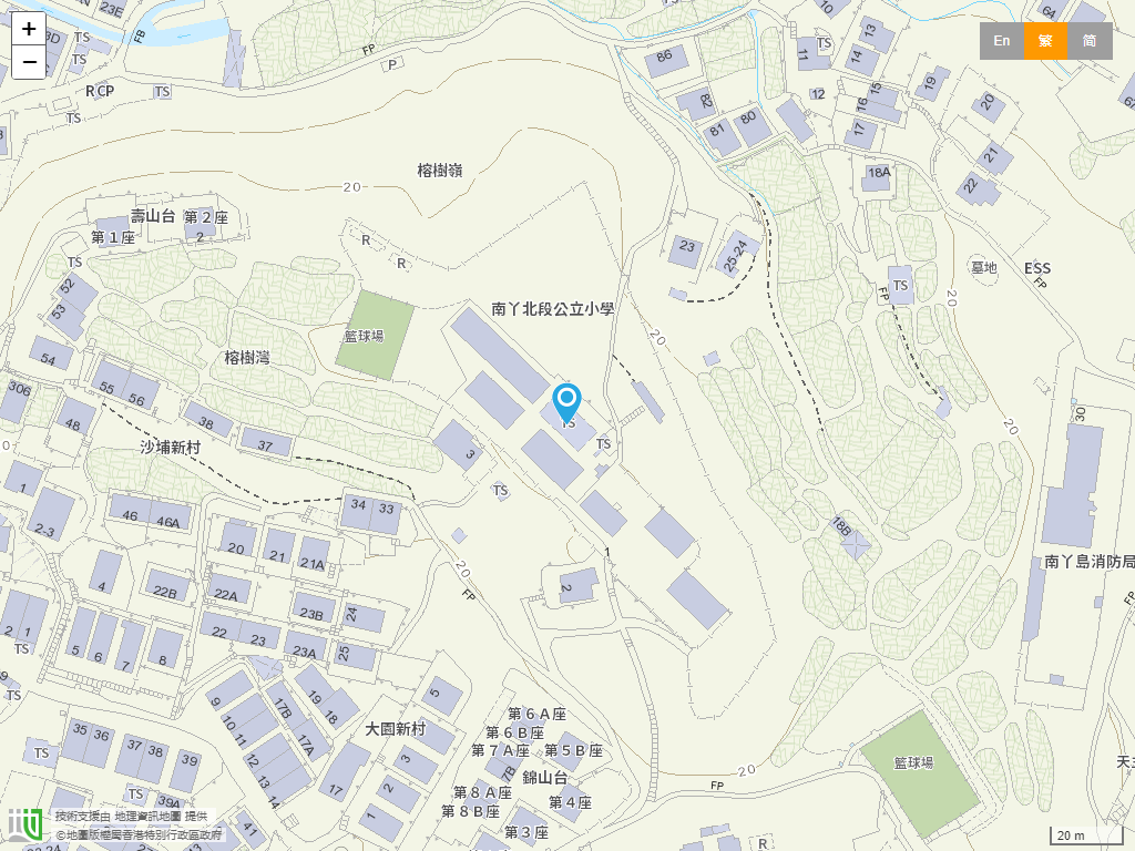 南丫北段公立小学位置