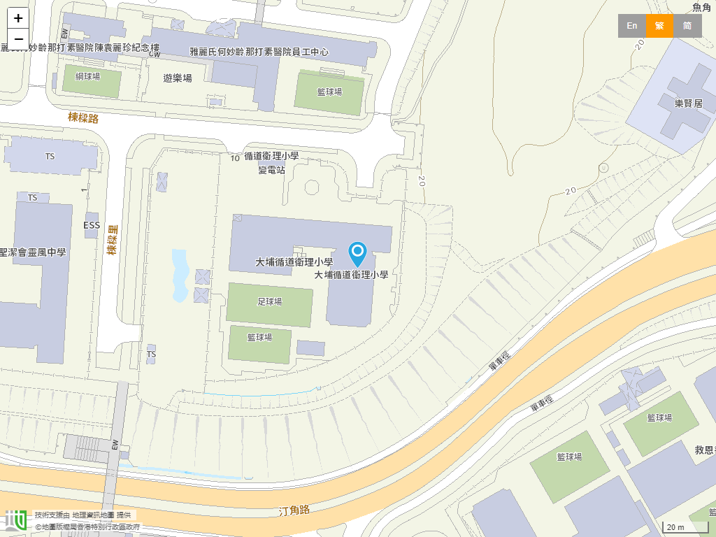 大埔循道衞理小学位置